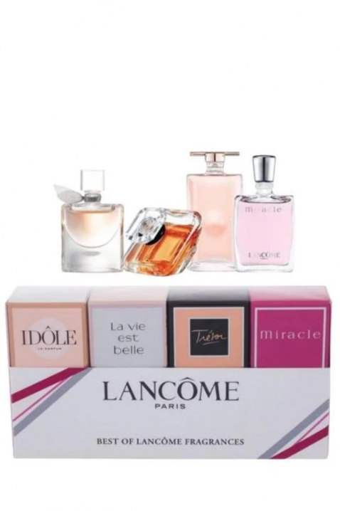 Set pentru femei Lancome Miniatures Best Of Lancome Fragrances: Tresor Edp 7,5ml + Idole Edp 5ml + La Vie Est BelleIVET.RO - Reduceri de până la -80%