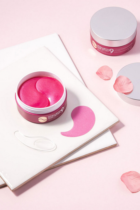 MEDI-PEEL Hyaluron Rose Peptide 9 Ampoule Eye Patch 60 pcsIVET.RO - Reduceri de până la -80%