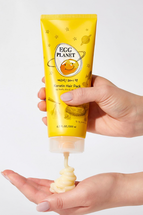 Daeng Gi Meo Ri Egg Planet Keratin Hair Pack, 200 mlIVET.RO - Reduceri de până la -80%