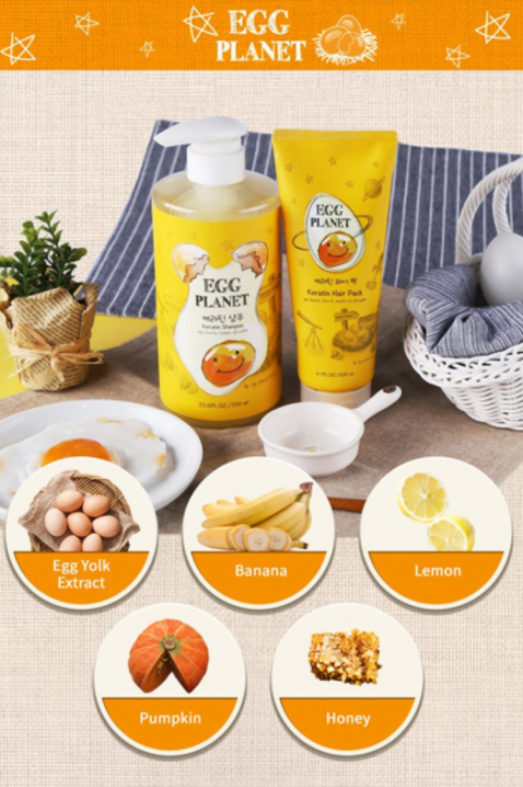 Daeng Gi Meo Ri Egg Planet Keratin Hair Pack, 200 mlIVET.RO - Reduceri de până la -80%