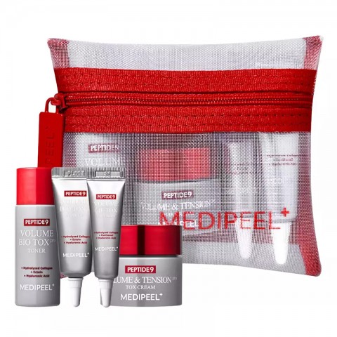 MEDI-PEEL Peptide 9 Volume Bio Tox Trial Kit (toner 20ml+serum10ml+eye cream 4ml+cream 10ml)IVET.RO - Reduceri de până la -80%