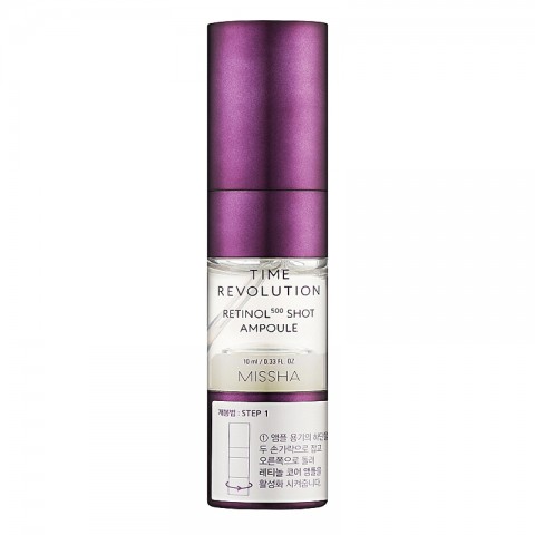 MISSHA Time Revolution Retinol 500 Shoot Ampoule Serum, 10 mlIVET.RO - Reduceri de până la -80%