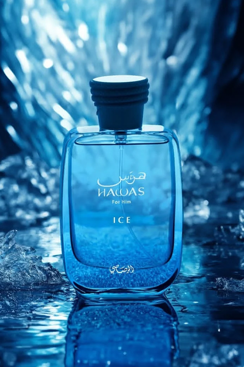 Parfum arabesc Rasasi Hawas Ice EDP 100 mlIVET.RO - Reduceri de până la -80%