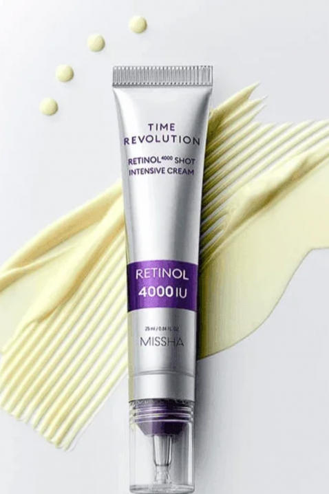 MISSHA Time Revolution Retinol 4000 Shot Intensive Cream, 25 mlIVET.RO - Reduceri de până la -80%