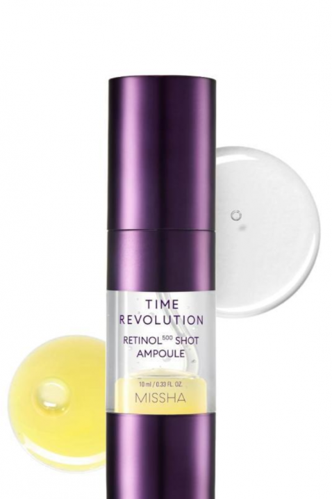 MISSHA Time Revolution Retinol 500 Shoot Ampoule Serum, 10 mlIVET.RO - Reduceri de până la -80%