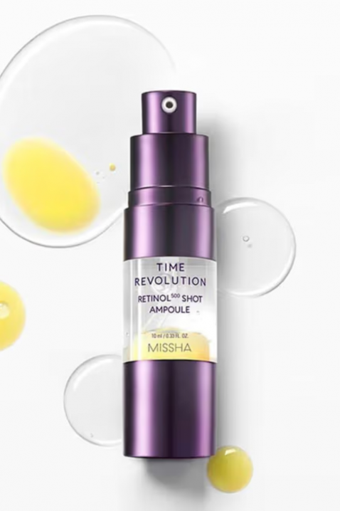 MISSHA Time Revolution Retinol 500 Shoot Ampoule Serum, 10 mlIVET.RO - Reduceri de până la -80%
