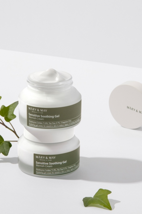 Mary&May Sensitive Soothing Gel Cream Gel-Cream for Problem Skin, 70 gIVET.RO - Reduceri de până la -80%