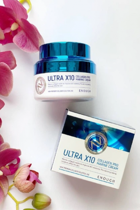 Enough Ultra X10 Collagen Pro Marine Cream, 50 mlIVET.RO - Reduceri de până la -80%