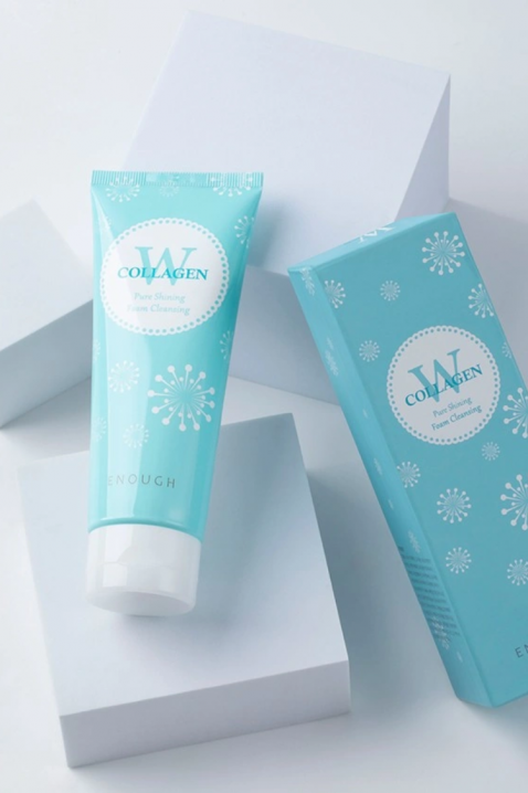 Enough W Collagen Pure Shining Foam Cleansing, 100 mlIVET.RO - Reduceri de până la -80%
