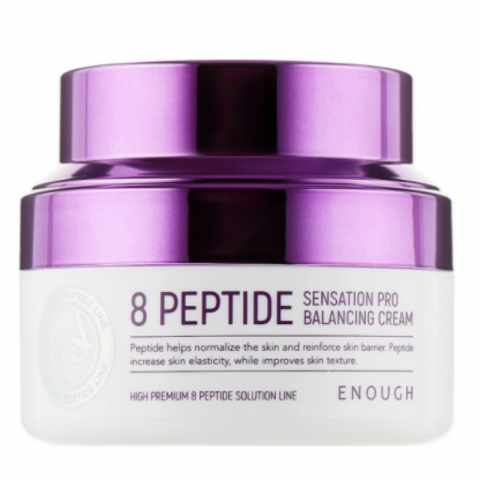 Enough 8 Peptide Sensation Pro Balancing Cream, 50 mlIVET.RO - Reduceri de până la -80%