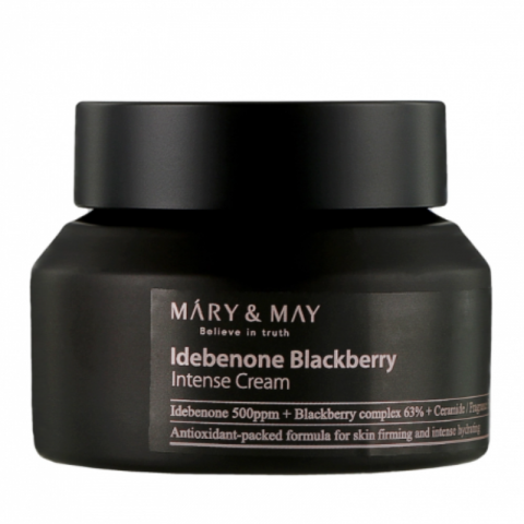 Mary&May Idebenone Blackberry Complex Intense Cream Anti-Aging Cream with Idebenone, 70 gIVET.RO - Reduceri de până la -80%
