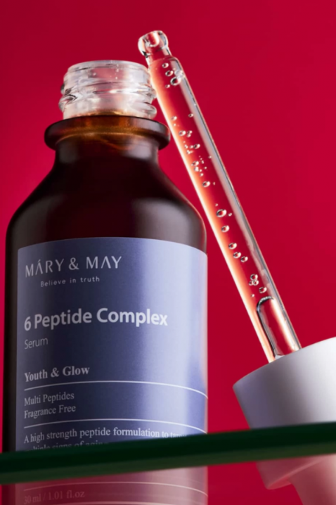 Mary&May Serum with Peptide Complex 6 Peptide Complex Serum, 30mlIVET.RO - Reduceri de până la -80%