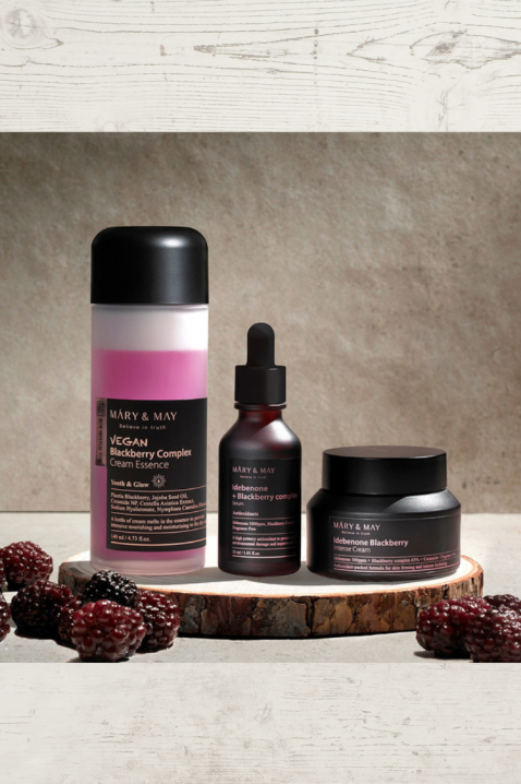 Mary&May Vegan Blackberry Complex Cream Essence, 140 mlIVET.RO - Reduceri de până la -80%