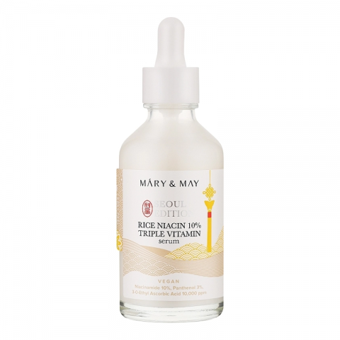 Mary&May Rice Niacin 10% Triple Vitamin Serum Brightening Serum, 80 mlIVET.RO - Reduceri de până la -80%