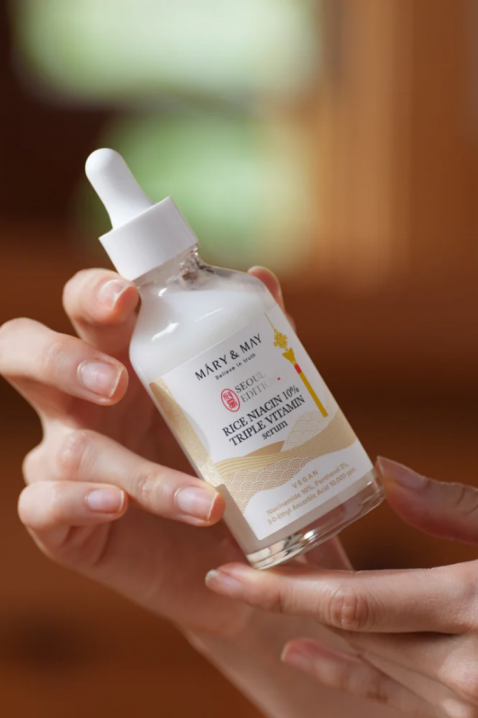 Mary&May Rice Niacin 10% Triple Vitamin Serum Brightening Serum, 80 mlIVET.RO - Reduceri de până la -80%