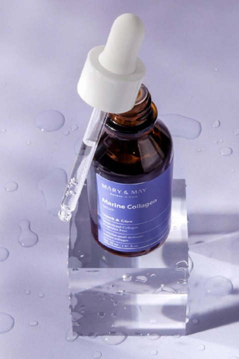 Mary&May Facial Serum with Collagen Marine Collagen Serum, 30mlIVET.RO - Reduceri de până la -80%