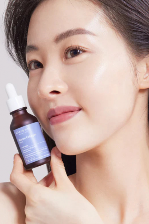 Mary&May Facial Serum with Collagen Marine Collagen Serum, 30mlIVET.RO - Reduceri de până la -80%