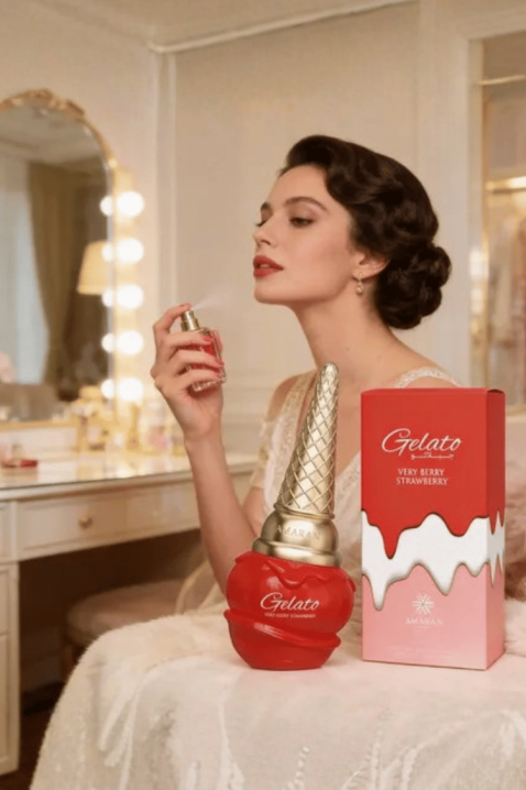 Parfum arabesc Amaran Exclusive Gelato Very Berry Strawberry EDP 100 mlIVET.RO - Reduceri de până la -80%