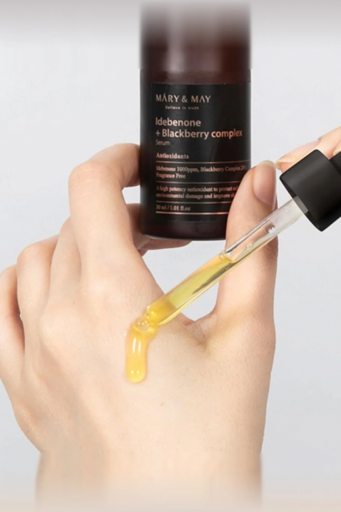 Mary&May Idebenone Blackberry Complex Serum Antioxidant Serum, 30 mlIVET.RO - Reduceri de până la -80%