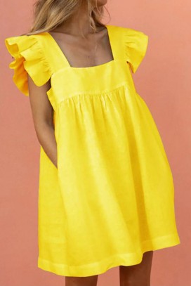 rochie FENDOLIA YELLOW