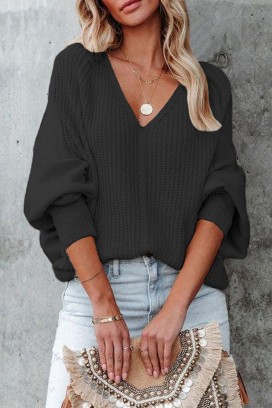 pulover SELASIA BLACK