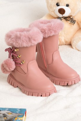 botine pentru fată KARMELITA PINK