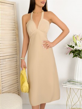 rochie LANAFA BEIGE