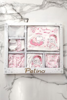 set de scris din 10 piese CAMITRI PINK