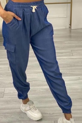pantaloni RODRELSA BLUE