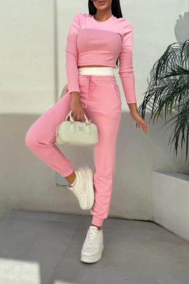 set BLUZELVA PINK