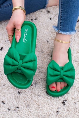 papuci damă TREOVELA GREEN