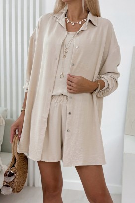 set TROIMEKA BEIGE