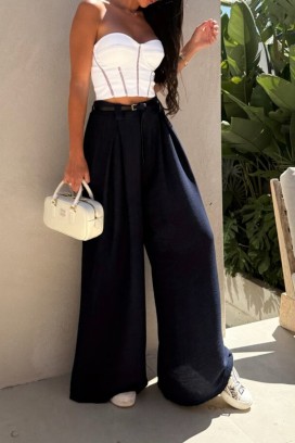 pantaloni OVELZA BLACK