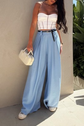 pantaloni OVELZA BLUE