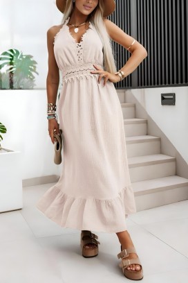 rochie ZELMOLZA BEIGE