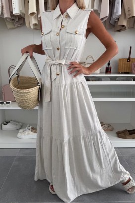 rochie STYLENA BEIGE