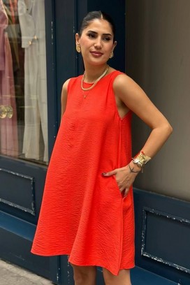 rochie PURLEVA RED