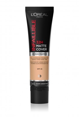 fond de ten L’Oréal Paris Infallible 32H Matte Cover 145