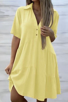 rochie AZOLRA YELLOW