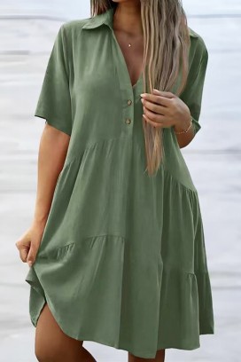 rochie AZOLRA GREEN