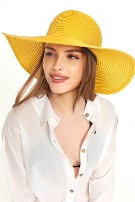 pălărie HATANA YELLOW