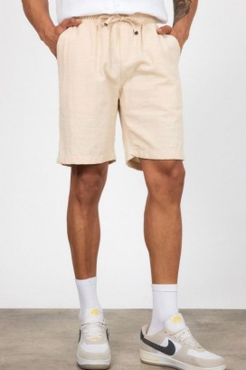pantaloni scurți pentru bărbați JOLFO BEIGE