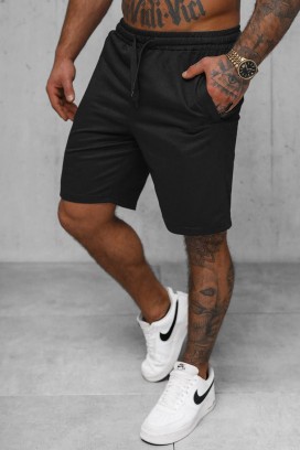 pantaloni scurți pentru bărbați GALERVO BLACK