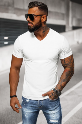 tricou bărbați GEREVDO WHITE