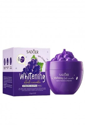 mască de noapte pentru față SADOER Collagen Sleeping Mask GRAPE