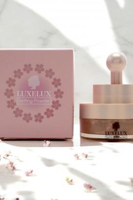pudra pentru fixarea machiajului LUXELUX Loose Powder PASTEL