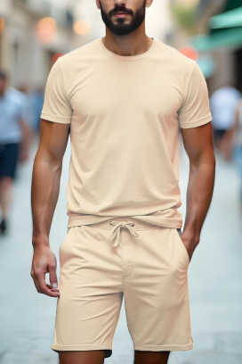 set bărbați ZEKERDO BEIGE
