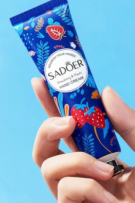 cremă pentru mâini SADOER Hand Cream STRAWBERRY