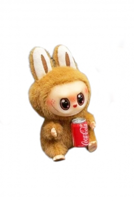 accesoriu pentru geantă LABUBU COCA COLA BROWN
