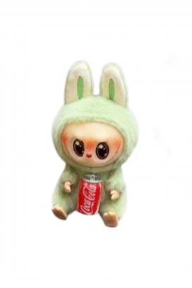 accesoriu pentru geantă LABUBU COCA COLAGREEN